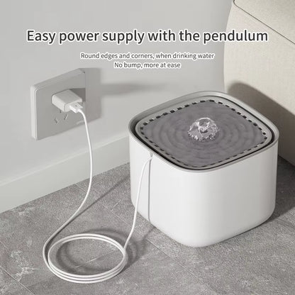 3L Automatic Pet Water Fountain – USB Circulating Water Dispenser for Dogs & Cats