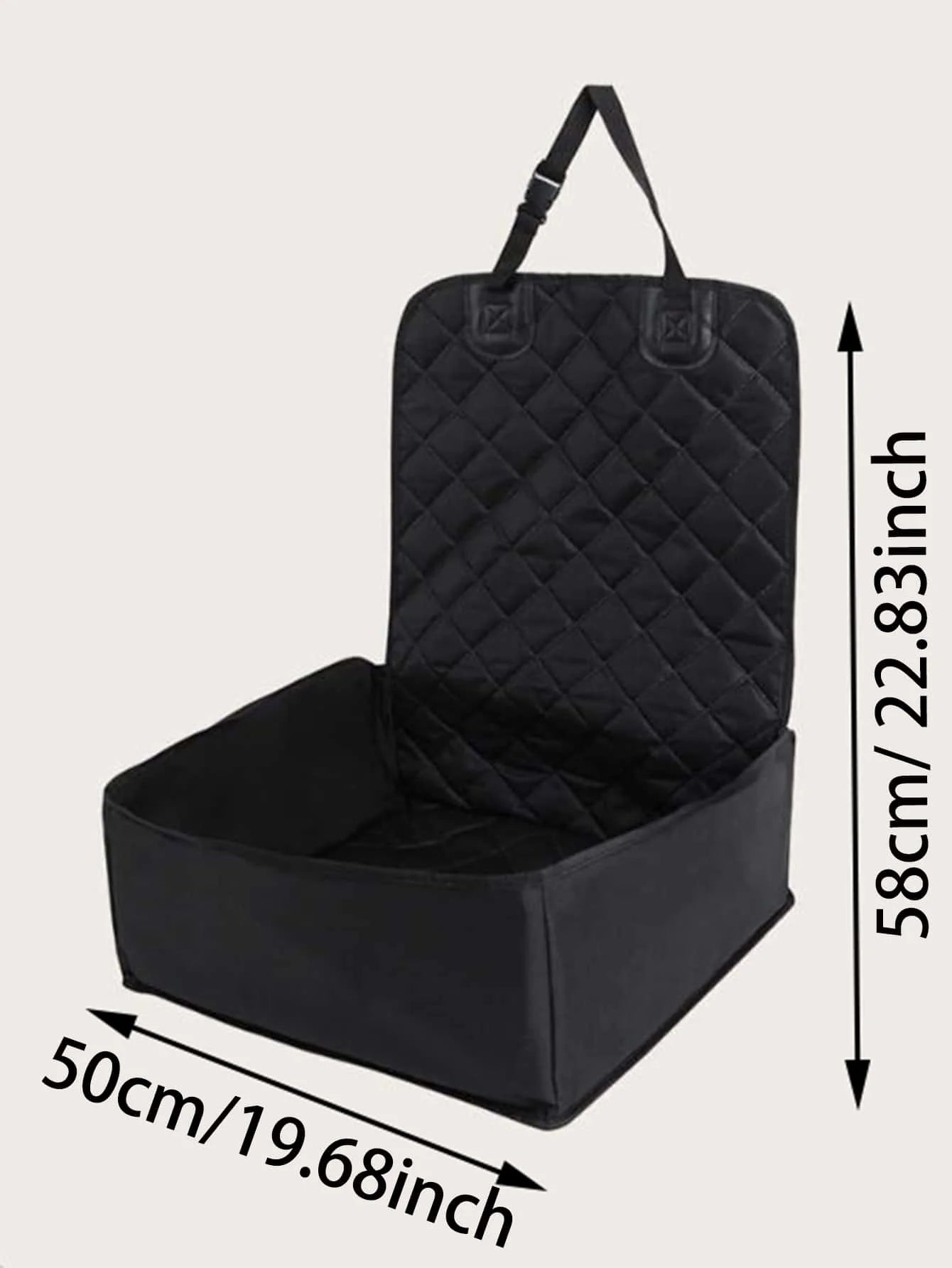 Multi-Functional Pet Car Seat Cover – Scratch & Dirt Resistant Travel Protector for Dogs & Cats