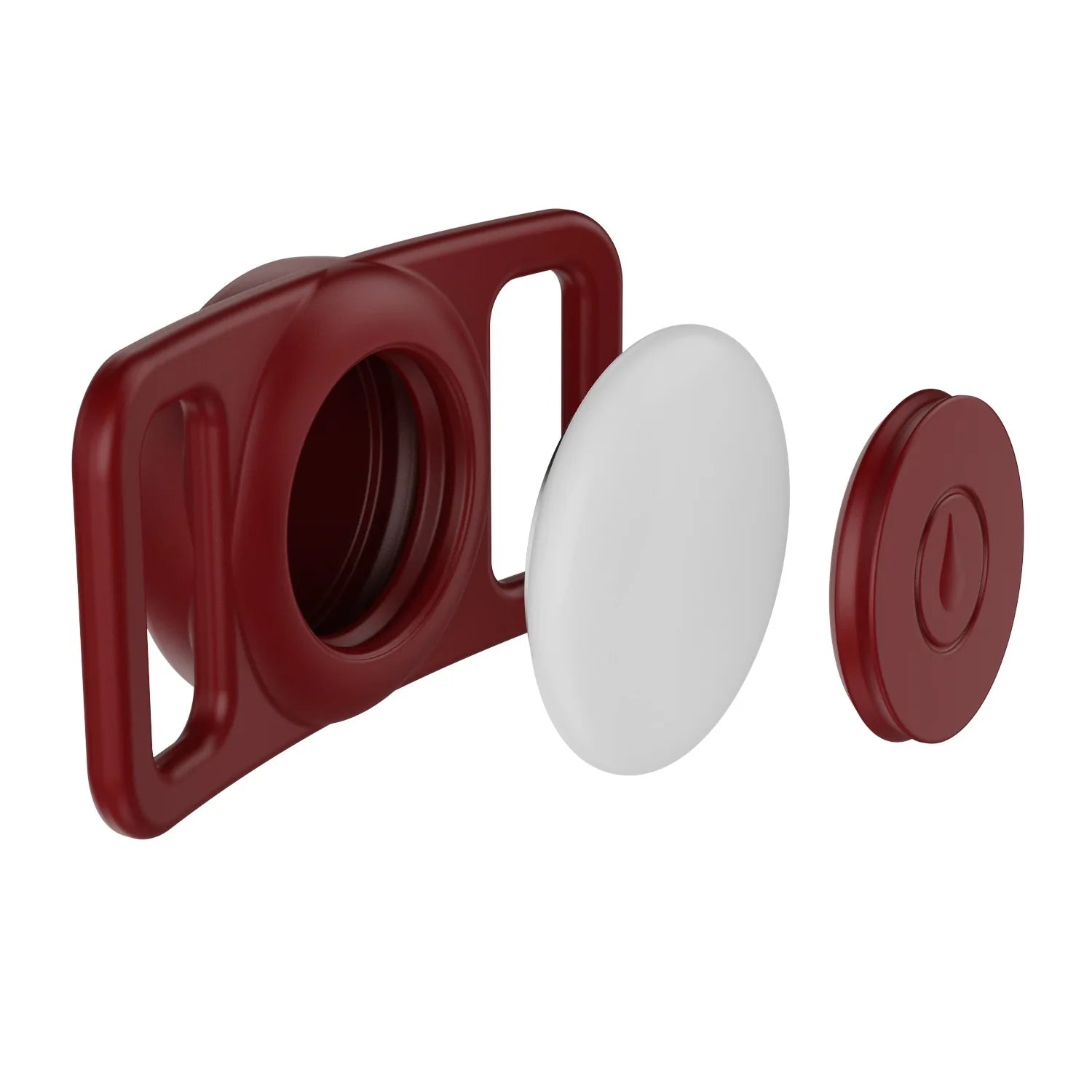 Silicone AirTag Dog Collar Holder – Full Protective Case for Pets