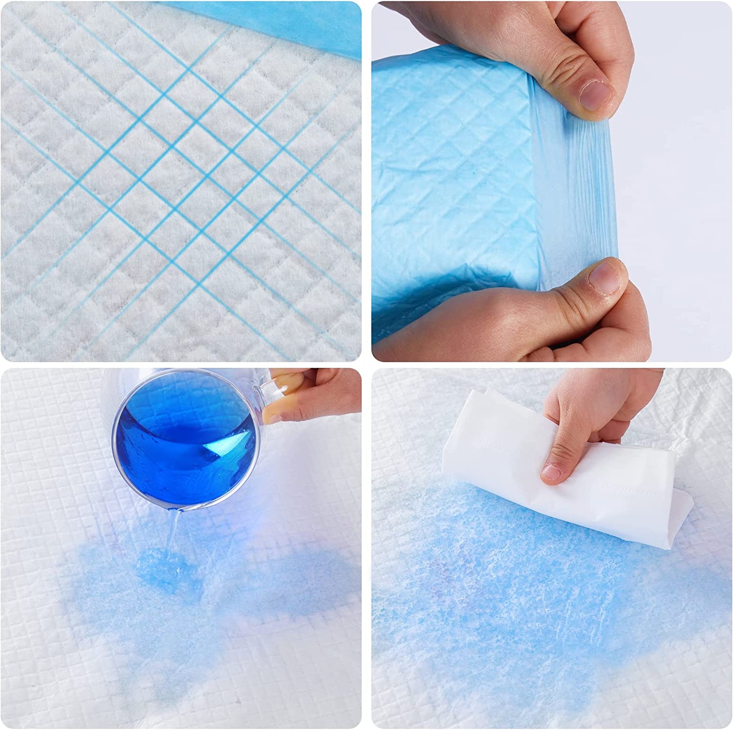 Super Absorbent Puppy Training Pads 100 Pack – Leak-Free Dog Pee Pads 22” x 23”
