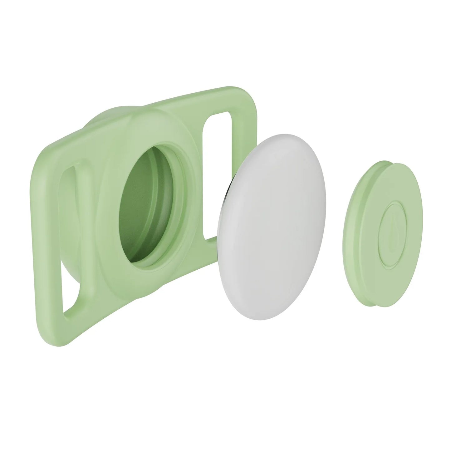 Silicone AirTag Dog Collar Holder – Full Protective Case for Pets