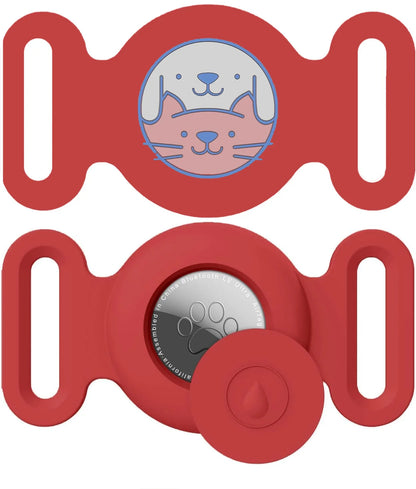 Silicone AirTag Dog Collar Holder – Full Protective Case for Pets