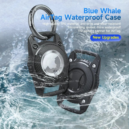 Waterproof AirTag Holder Case – IP68 Protective Keychain for Pets, Luggage & Keys
