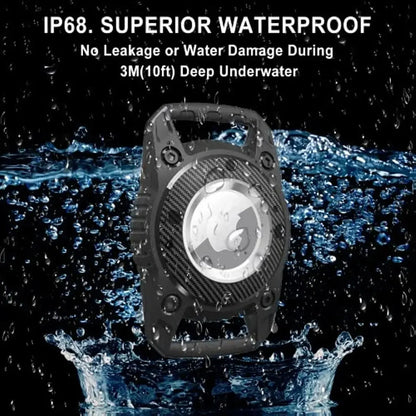 Waterproof AirTag Holder Case – IP68 Protective Keychain for Pets, Luggage & Keys