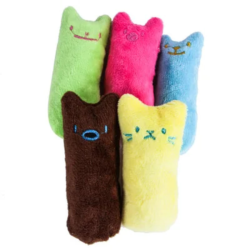 Interactive Catnip Plush Cat Toy – Funny Chewing & Teeth Grinding Toy for Cats