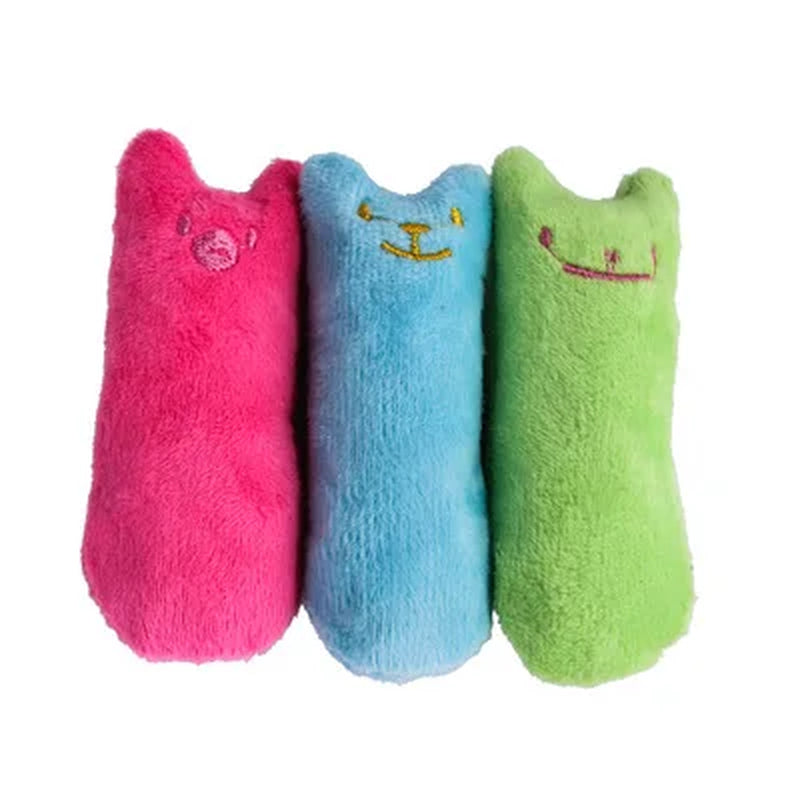 Interactive Catnip Plush Cat Toy – Funny Chewing & Teeth Grinding Toy for Cats