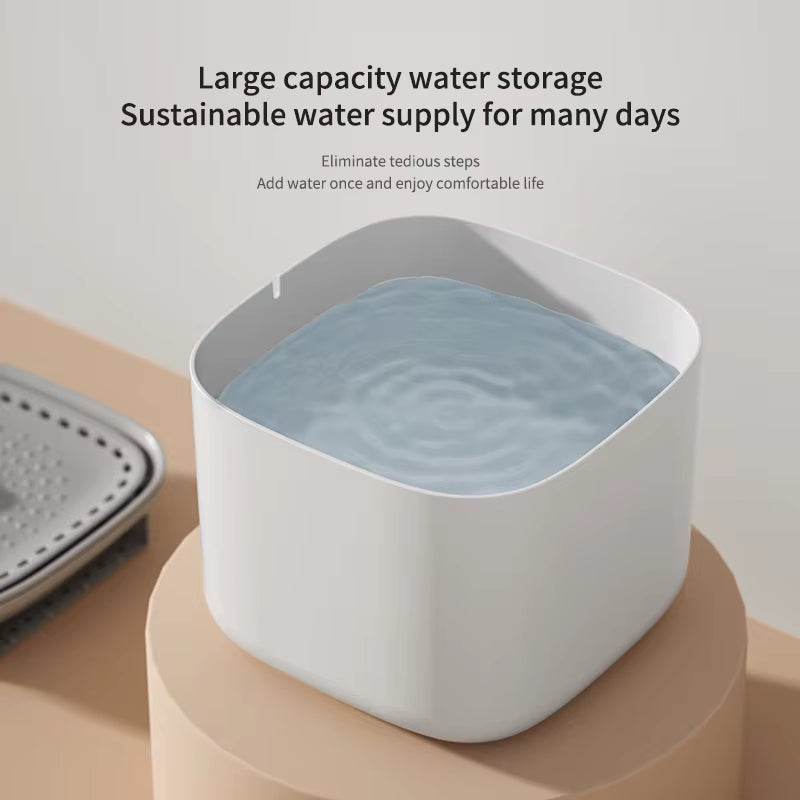 3L Automatic Pet Water Fountain – USB Circulating Water Dispenser for Dogs & Cats