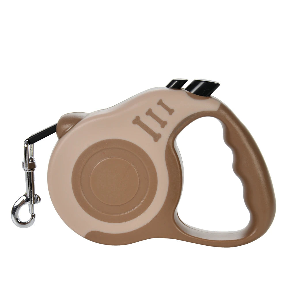 Retractable Dog & Cat Leash – 3M/5M Durable Nylon Lead for Small Dogs, Puppies & Cats