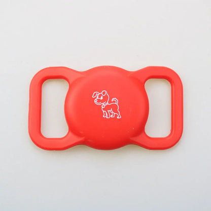 Silicone AirTag Dog Collar Holder – Full Protective Case for Pets