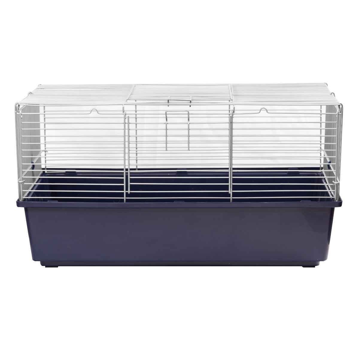 Single Level Indoor Rabbit Cage – Small Animal Hutch House for Rabbits & Guinea Pigs