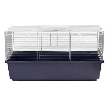 Single Level Indoor Rabbit Cage – Small Animal Hutch House for Rabbits & Guinea Pigs