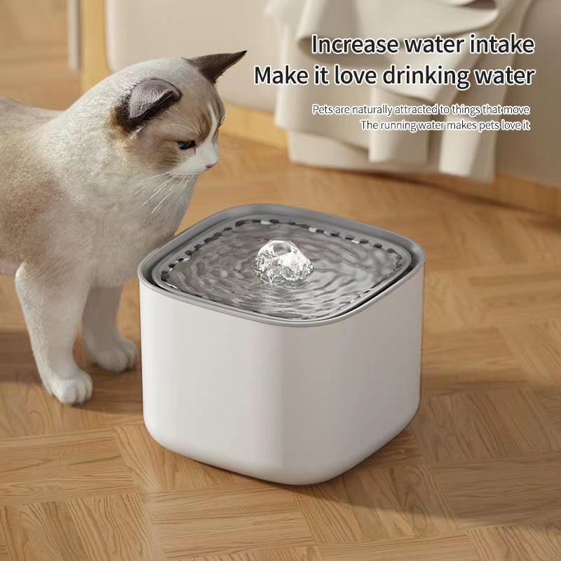 3L Automatic Pet Water Fountain – USB Circulating Water Dispenser for Dogs & Cats