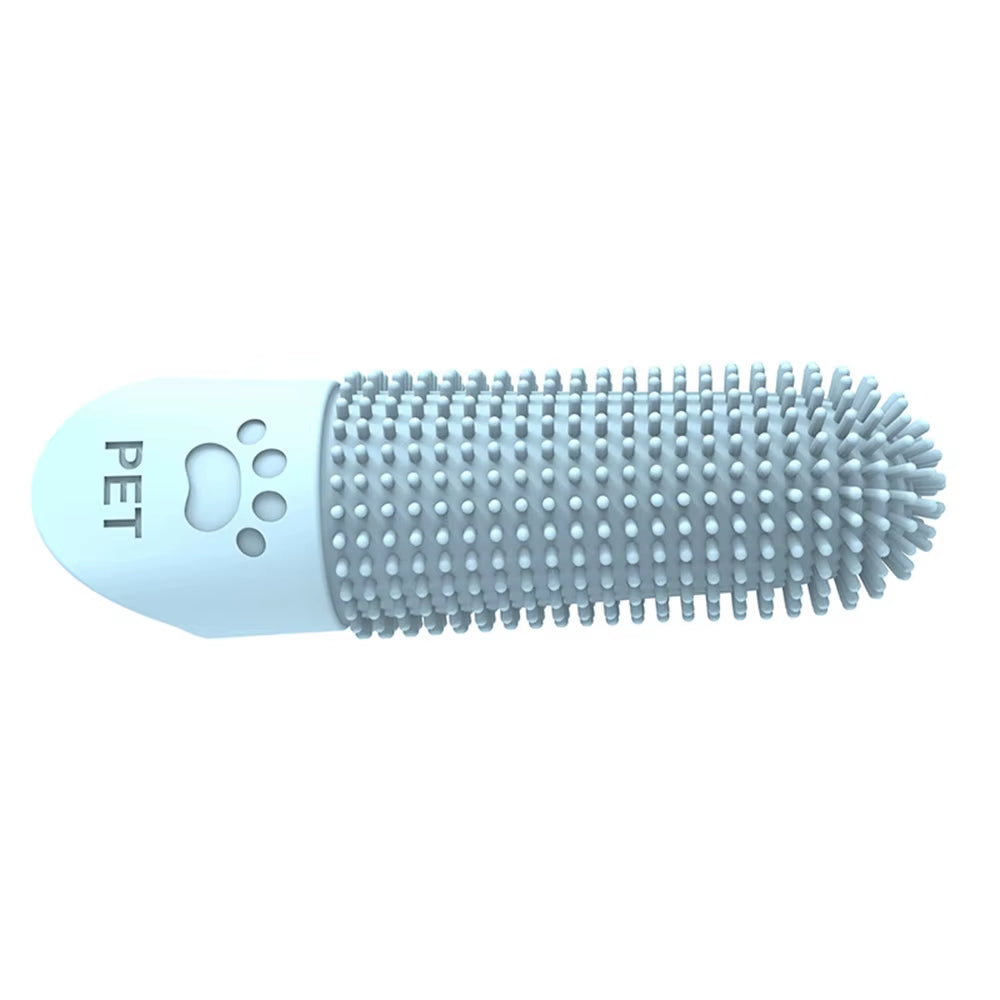 Silicone Pet Finger Toothbrush – Teeth Cleaning Brush for Dogs & Cats