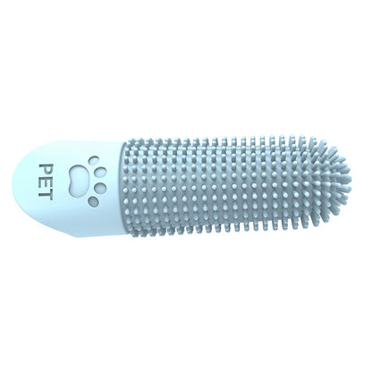 Silicone Pet Finger Toothbrush – Teeth Cleaning Brush for Dogs & Cats