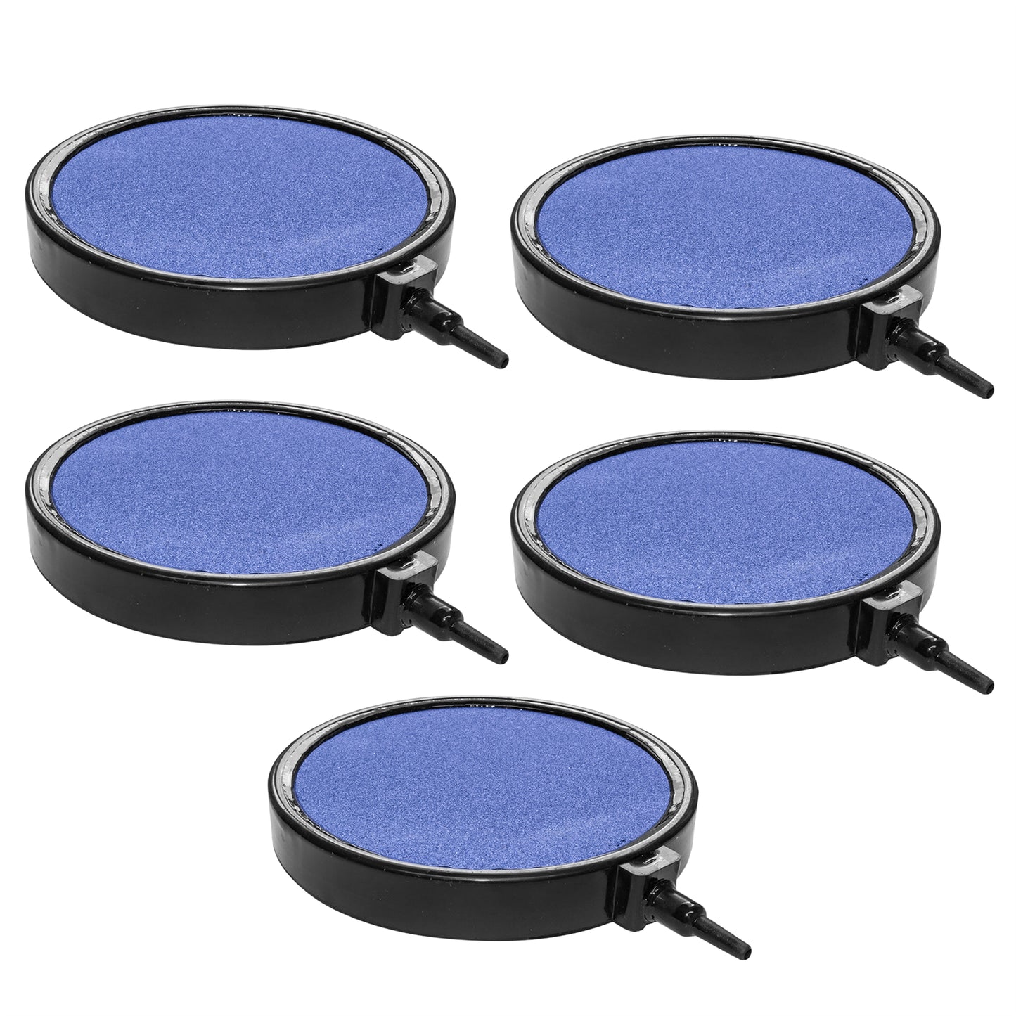 Round Aquarium Air Disc Stone – Oxygen Aeration Bubble Diffuser for Fish Tanks & Ponds